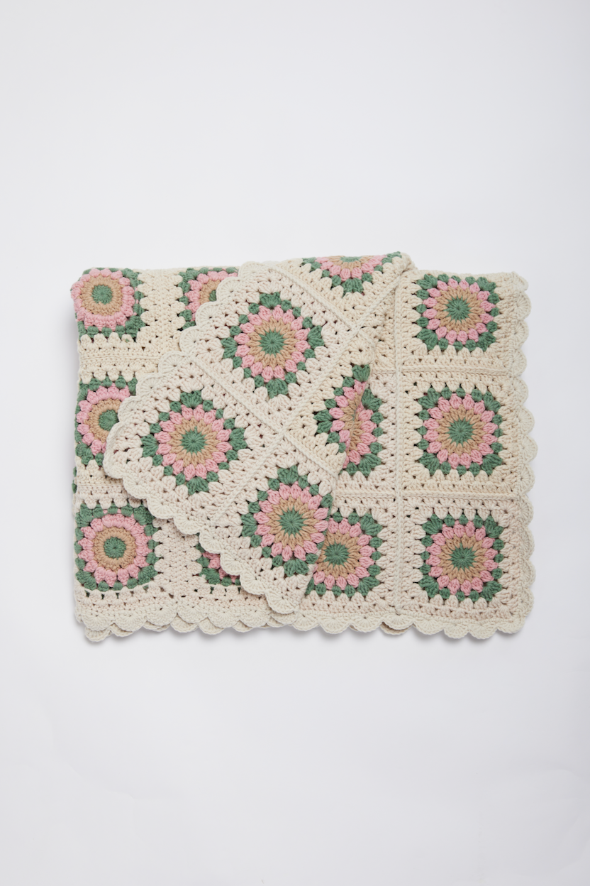 Blossom Tan Blanket