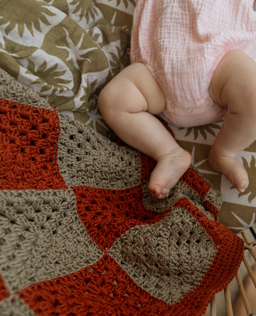 Check Mate Ochre Blanket