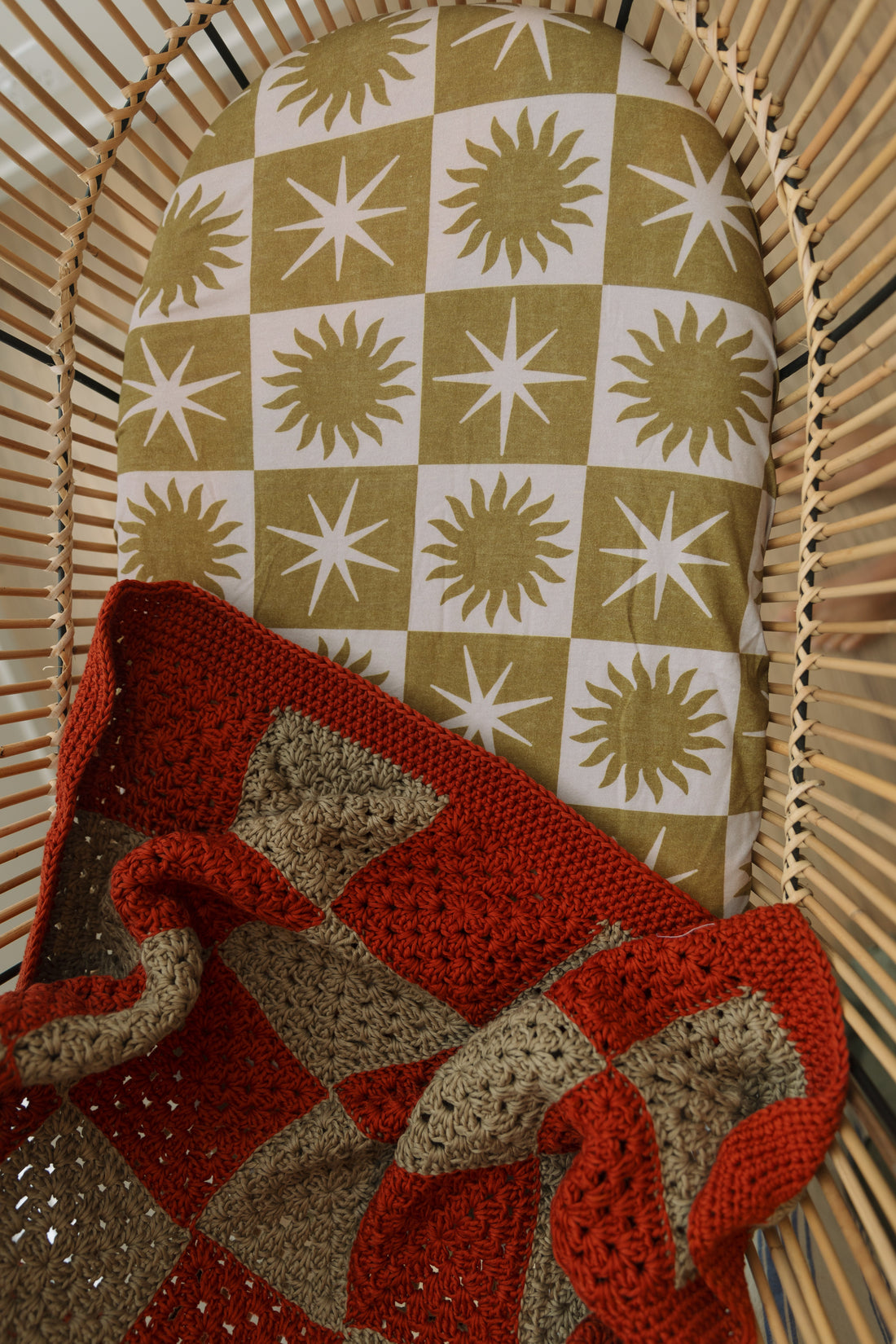 Check Mate Ochre Blanket