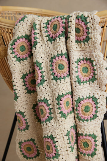 Blossom Tan Blanket