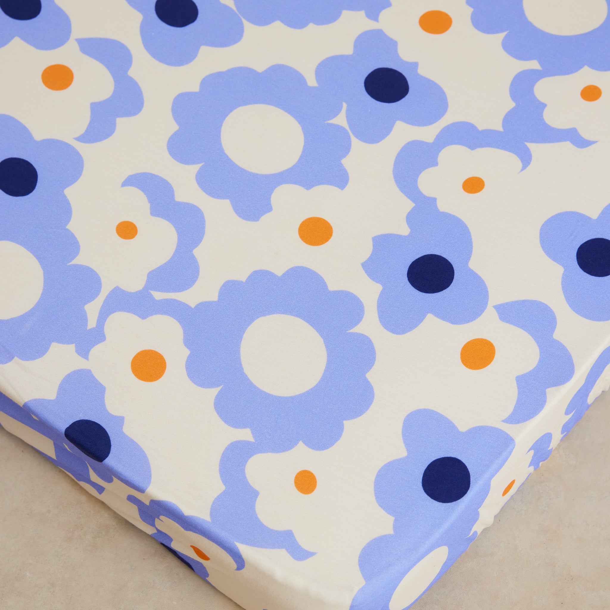 Poppy Cot Sheet